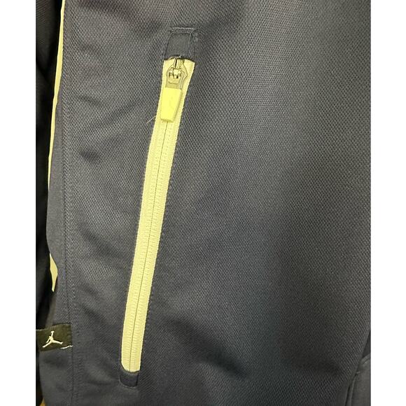 Jordan Blue and White Full Zip Front Jacket Size M - Picture 3 of 8